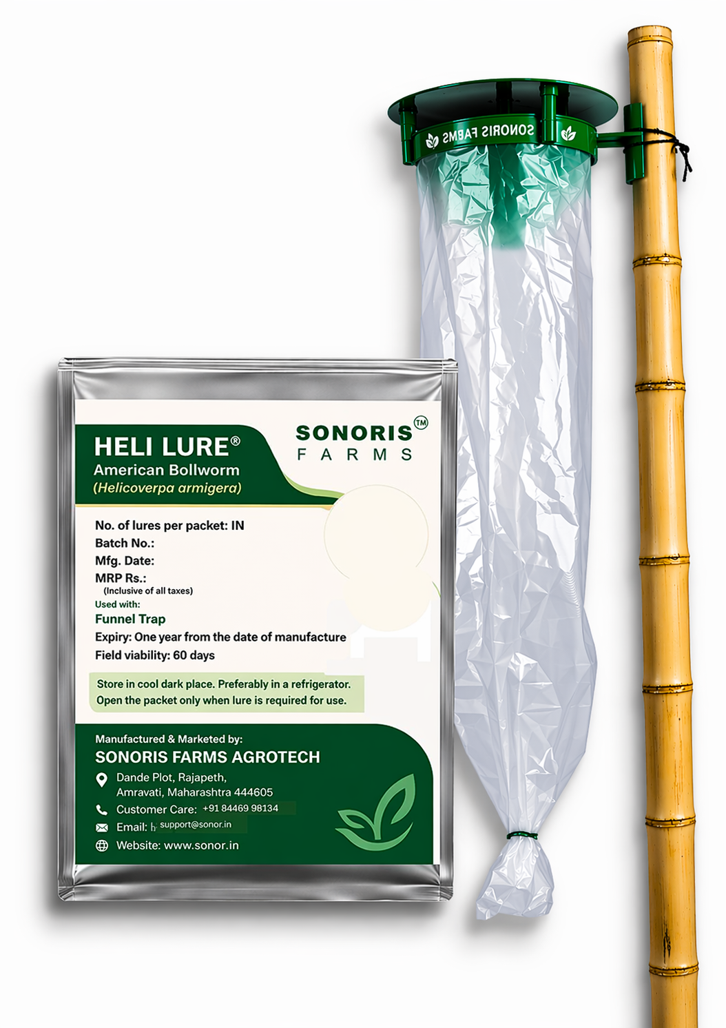 American Bollworm Heli Lure Combo Pack for effective pest control