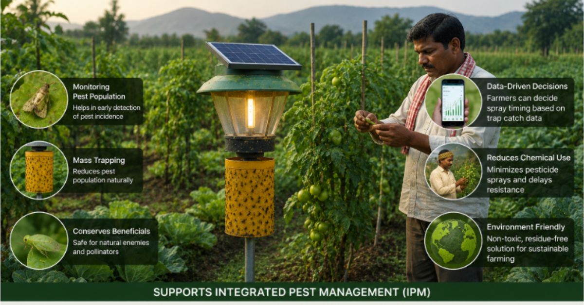 What is a Solar Insect Trap in India and How Does It Work for Farmers?